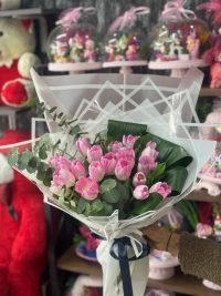 Pembe Lale Buketi